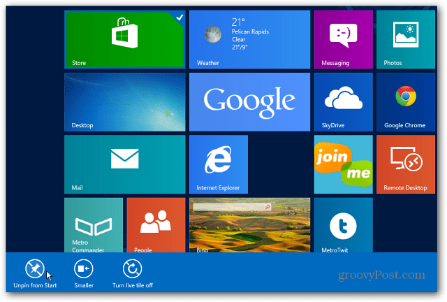 Jak wyłączyć sklep w systemie Windows 8