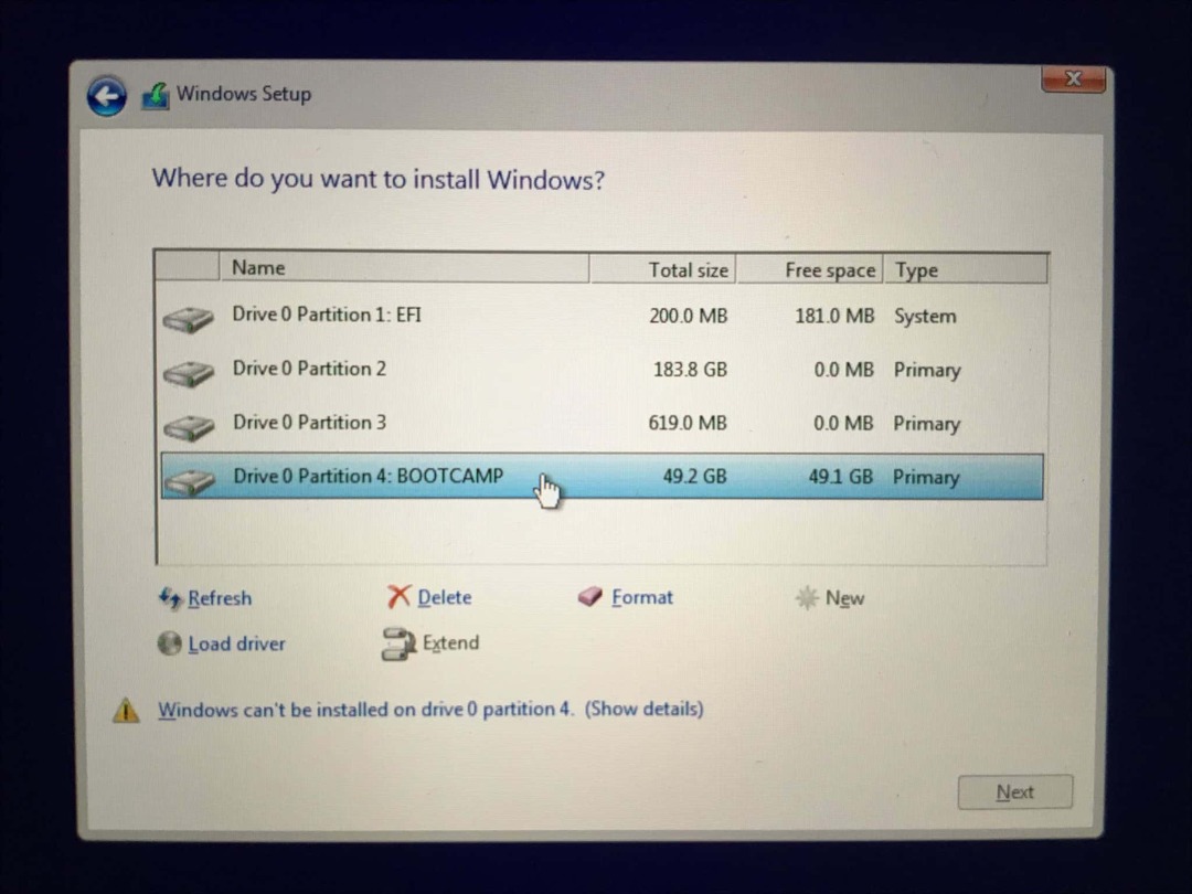Instalator systemu Windows 6a