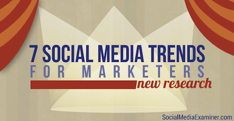 trendy w mediach społecznościowych dla marketerów