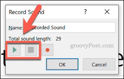 Odtwarzanie lub zatrzymywanie dźwięku w programie PowerPoint