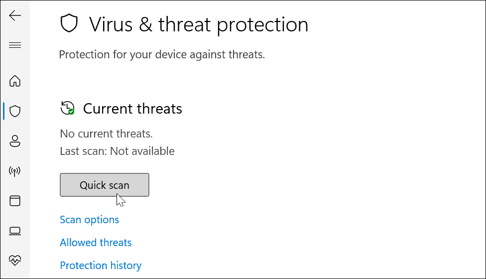 szybkie skanowanie użyj zabezpieczeń systemu Windows w systemie Windows 11 dla optymalnej ochrony