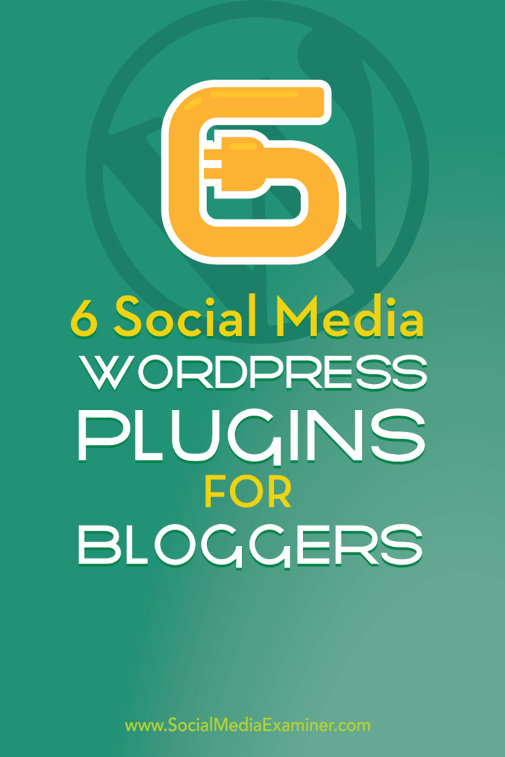wtyczki wordpress dla blogerów