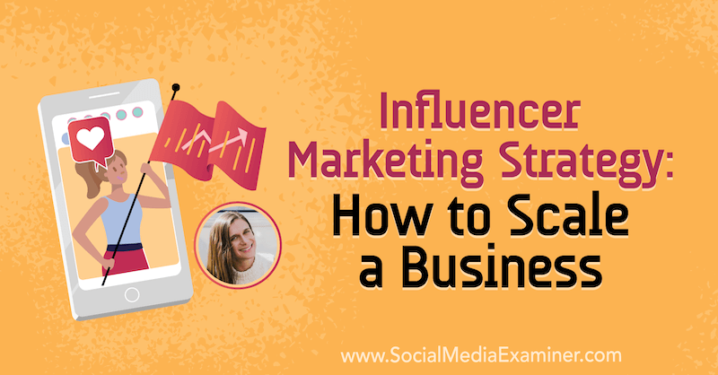 Influencer Marketing Strategy: How to Scale a Business with insights Adi Arezzini na Social Media Marketing Podcast.