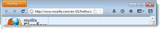 Pasek zakładek przeglądarki Firefox 4 ukryty