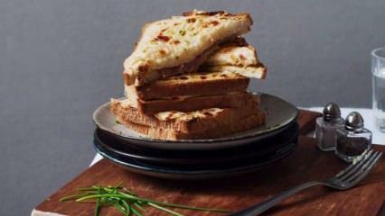 Przepis na tosty musztardowe