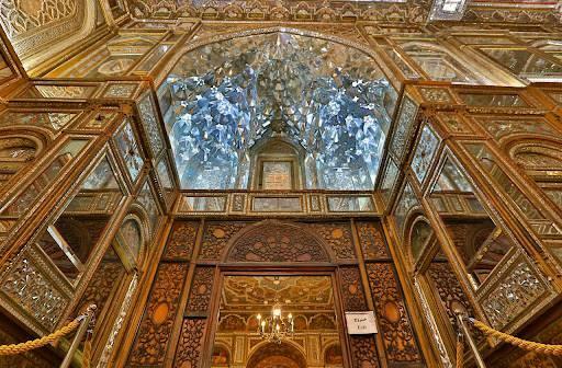 Sala lustrzana Golestan Palace