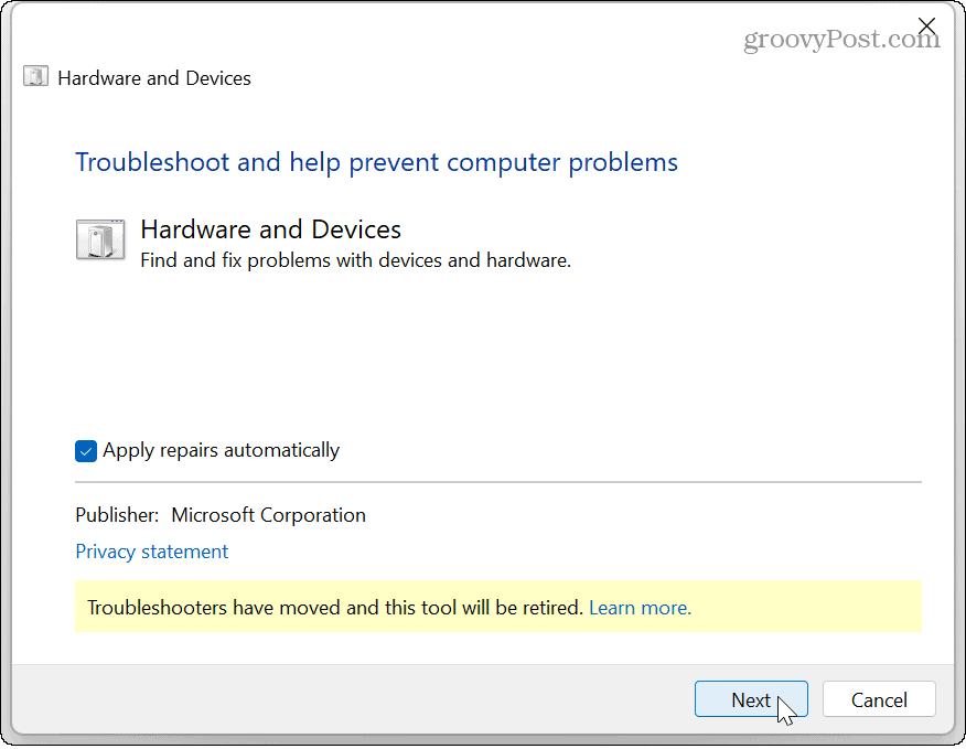 Napraw brak odczytu systemu Windows 11 