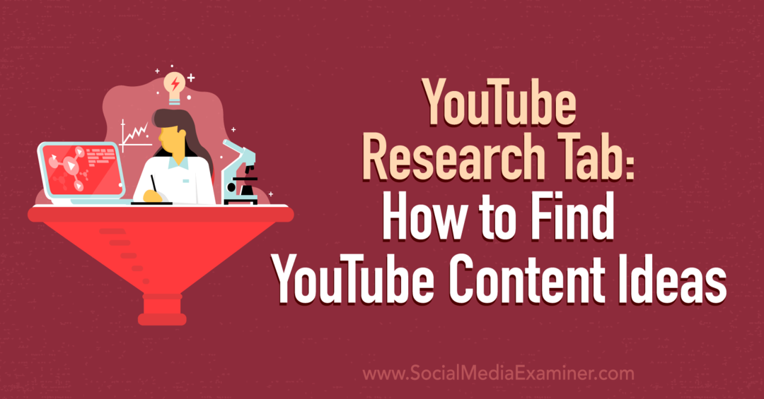 Karta YouTube Research: Jak znaleźć pomysły na treści YouTube przez eksperta ds. mediów społecznościowych