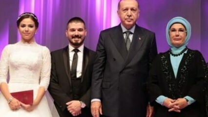 Prezydent Erdoğan i jego żona Emine Erdoğan byli świadkami ślubu!