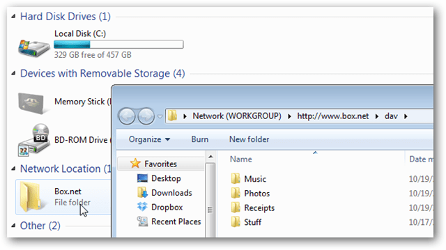 Box.net: zamapuj swoje bezpłatne konto 50 GB jako folder sieciowy w systemie Windows