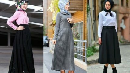 Jak zrobić kombinację spódnicy hidżabu?