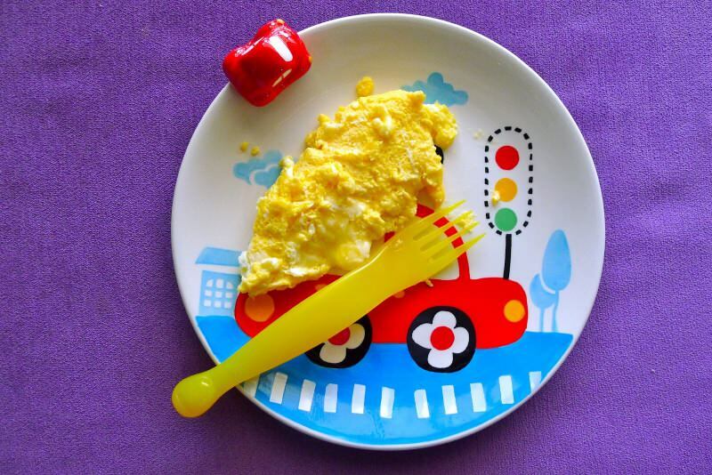 Jajecznica dla niemowląt! Jak zrobić omlet dla niemowląt?