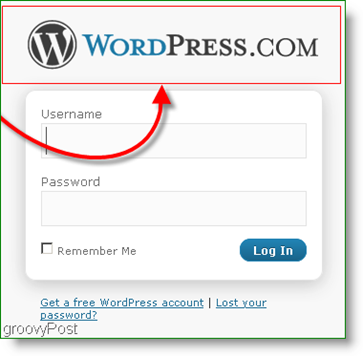 Logo WordPress na stronie logowania - logo-login.gif