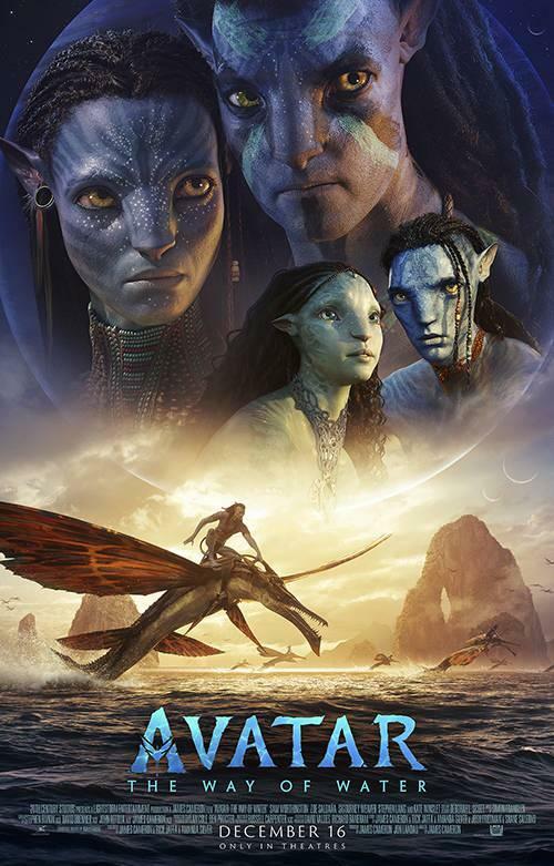 Plakat filmu Avatar: Droga wody 