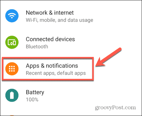 aplikacje i powiadomienia na Androida