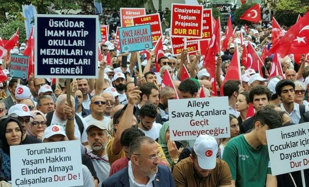 „Marsz Wielkiej Rodziny” odbędzie się w Stambule przeciwko terroryzmowi LGBT! Organizacje pozarządowe...