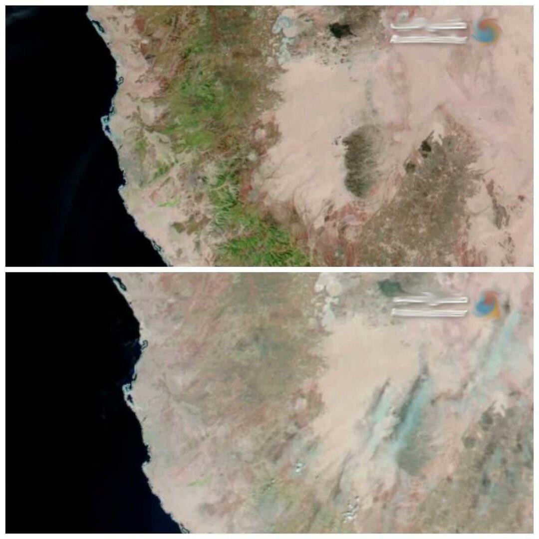 Ostateczny stan Mekki odzwierciedlają zdjęcia satelitarne