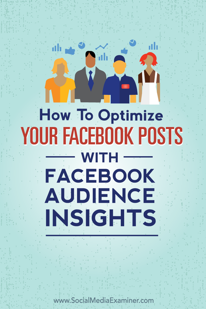 Jak zoptymalizować swoje posty na Facebooku za pomocą Facebook Audience Insights: Social Media Examiner