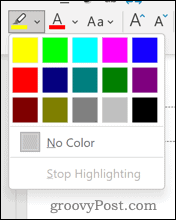 podświetl kolory w programie PowerPoint
