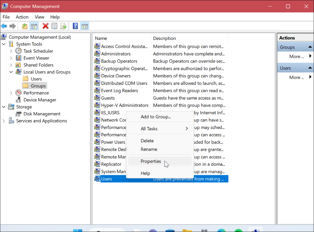 Określ typ konta użytkownika w systemie Windows 11