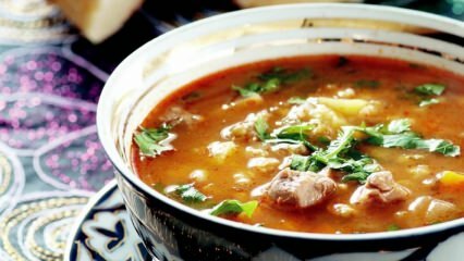 Jak powstaje zupa uzbecka?
