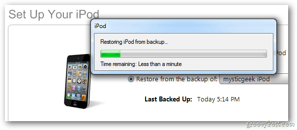 Przywracanie iPoda