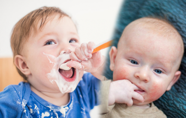 objawy alergii pokarmowej u niemowląt