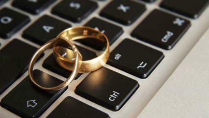 Czy można wziąć ślub spotykając się online? Czy w mediach społecznościowych można spotykać się i brać ślub?