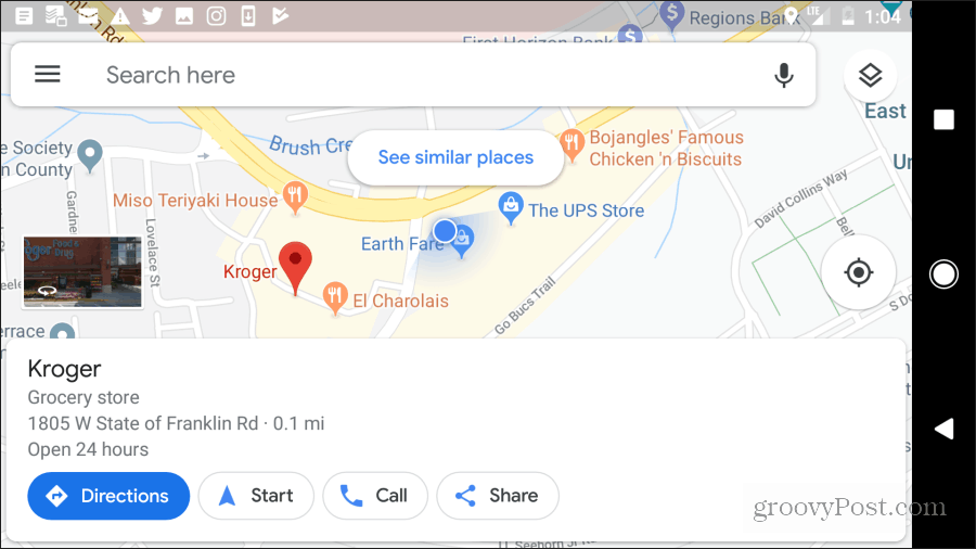 mapy google wskazówki piesze