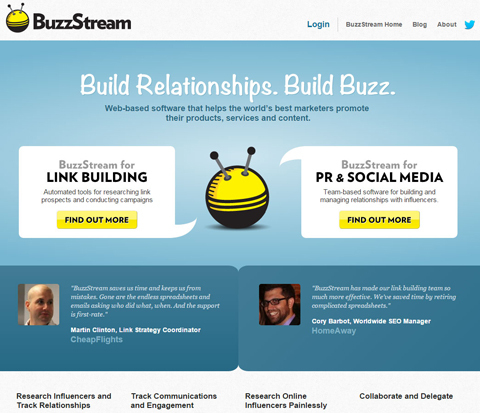strona internetowa buzzstream