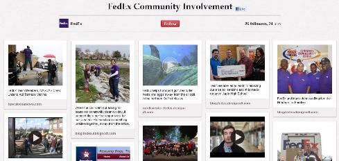 zaangażowanie społeczności Fedex