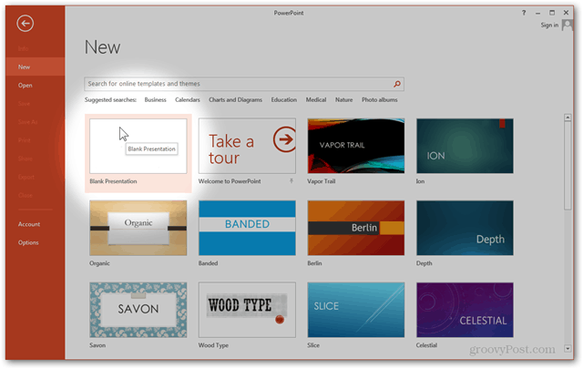 Szablon pakietu Office 2013 Utwórz Utwórz projekt niestandardowy POTX Dostosuj slajdy Samouczek Jak wygasić prezentację