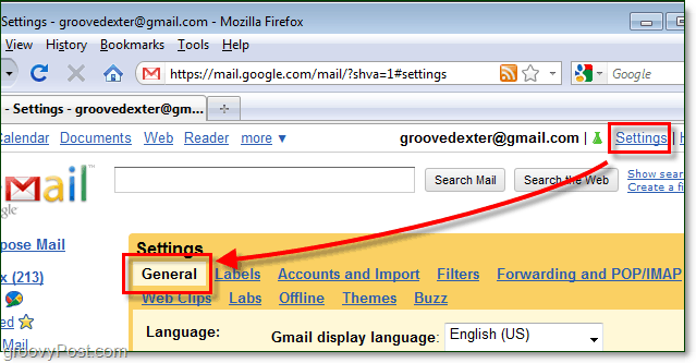 Gmail dodaje podpisy e-mail z tekstem sformatowanym