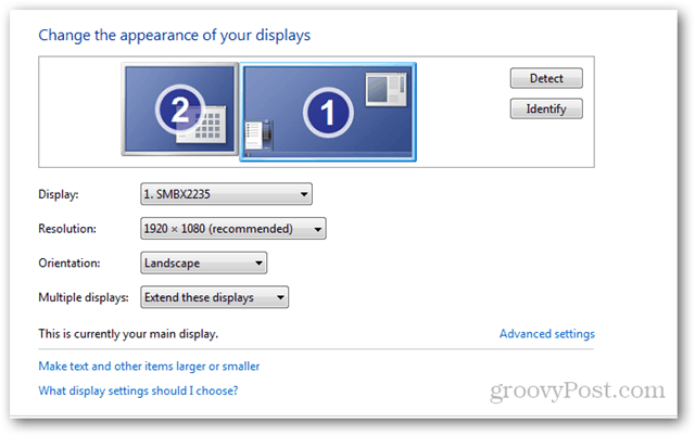 rozdzielczość ekranu Windows 7 Windows 8 ma pozycję rozdzielczości rozmiaru pozycji