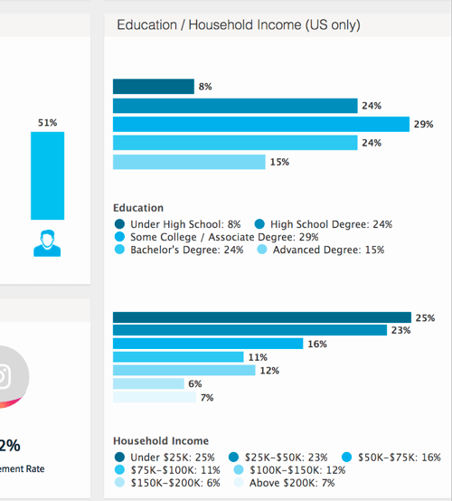 hypr influencer profile przykład szczegółów demograficznych odbiorców