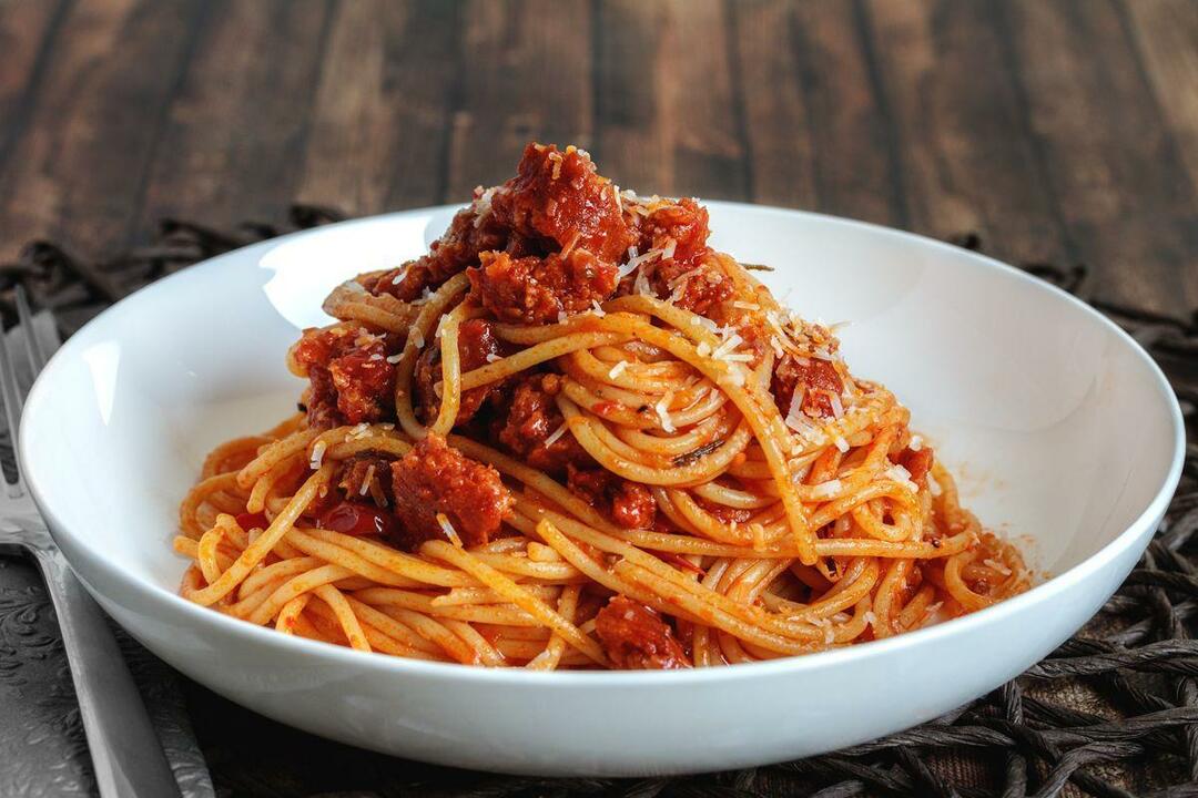 Badania Aredy Piar: Najpopularniejszym makaronem w Turcji jest spaghetti z sosem pomidorowym