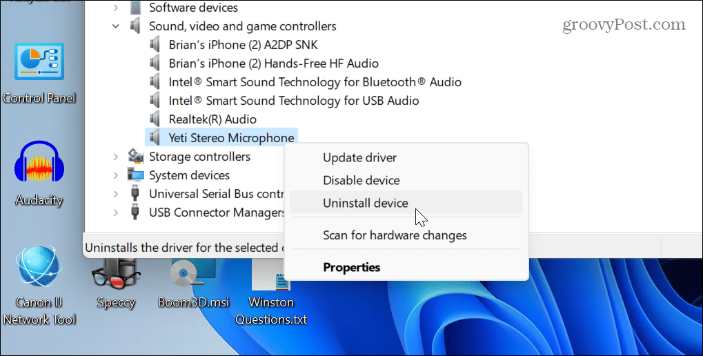 Zresetuj ustawienia audio w systemie Windows 11
