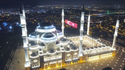 Ostatnie przygotowania zostały zakończone w meczecie Çamlıca! Pierwszy adhan będzie czytany w czwartek