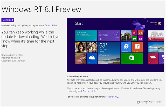Windows RT 8.1 Preview Sklep Windows