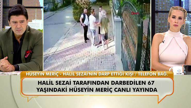 Hüseyin Meriç, który został pobity przez Halila Sezai, wyjaśnił, jak żył w transmisji na żywo!