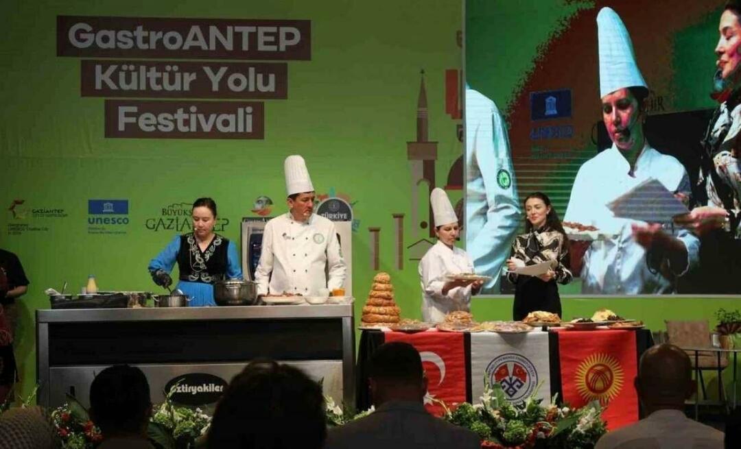 Festiwal Drogowy Kultury GastroANTEP trwa nadal z wielkim entuzjazmem