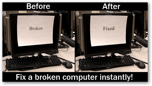 Rozwiąż każdy problem z komputerem za pomocą tej jednej prostej sztuczki!