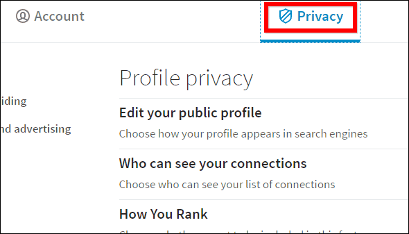 Połączona karta prywatności