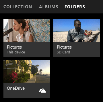 aplikacja do zdjęć Windows 10 Mobile
