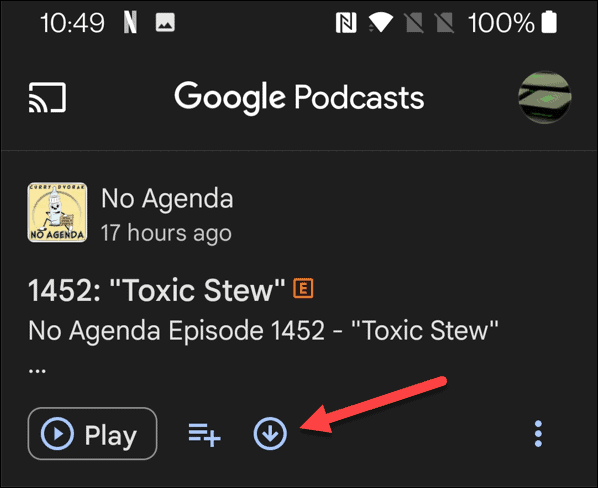 pobierz Podcasty Google