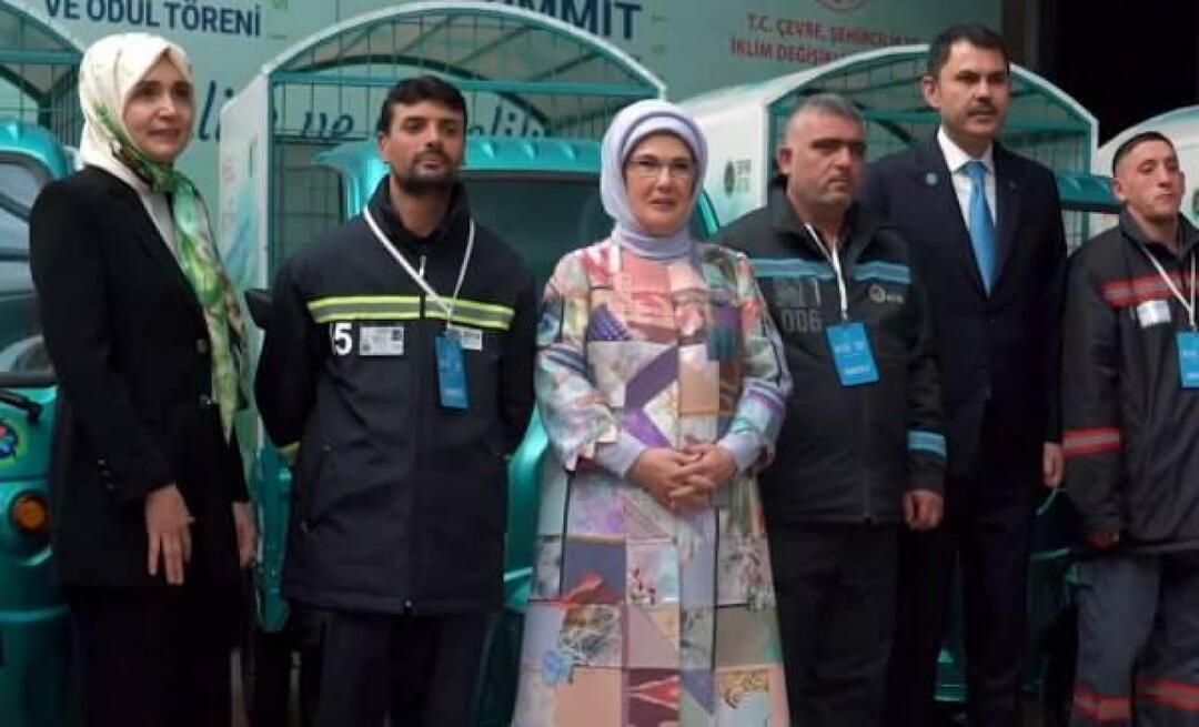 Emine Erdoğan zwróciła się do dzieci i młodzieży w ramach projektu „Zero Waste”!