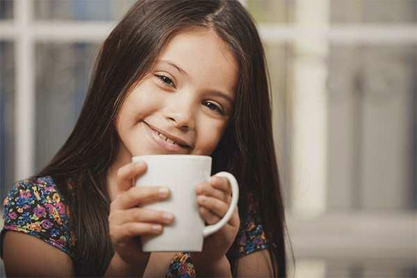 Spożycie kawy przez dzieci według wieku