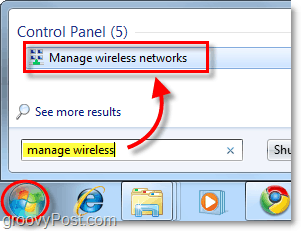 zarządzaj sieciami bezprzewodowymi w systemie Windows 7