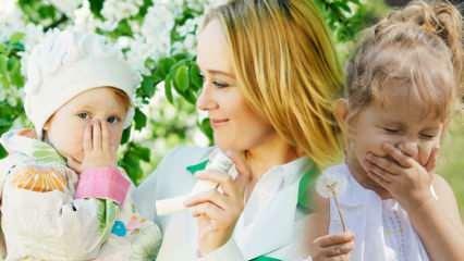 Wiosenne objawy alergii u niemowląt i dzieci! Jak uchronić się przed wiosennymi alergiami?