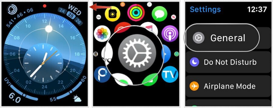 Konfiguracja Apple Watch Siri